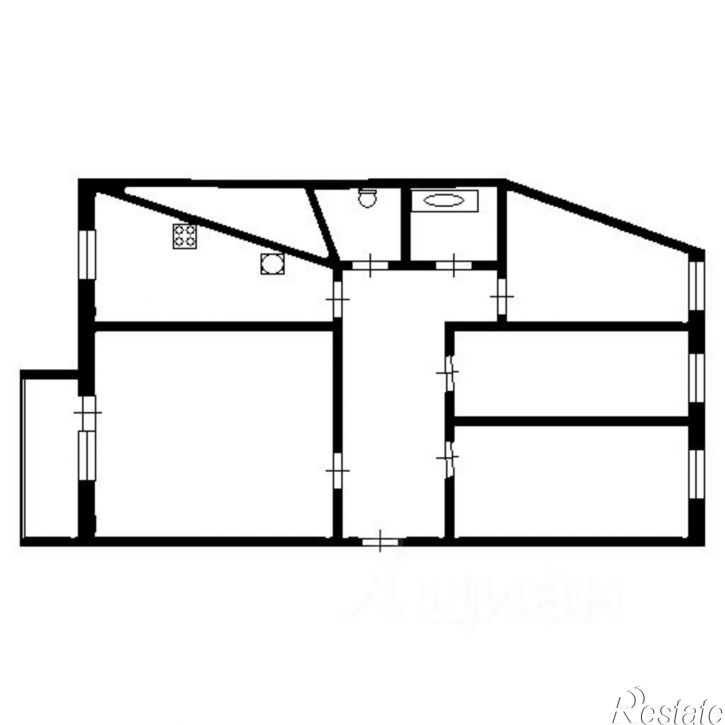 4-комн квартира ул Кедрова, 5,  д. 5