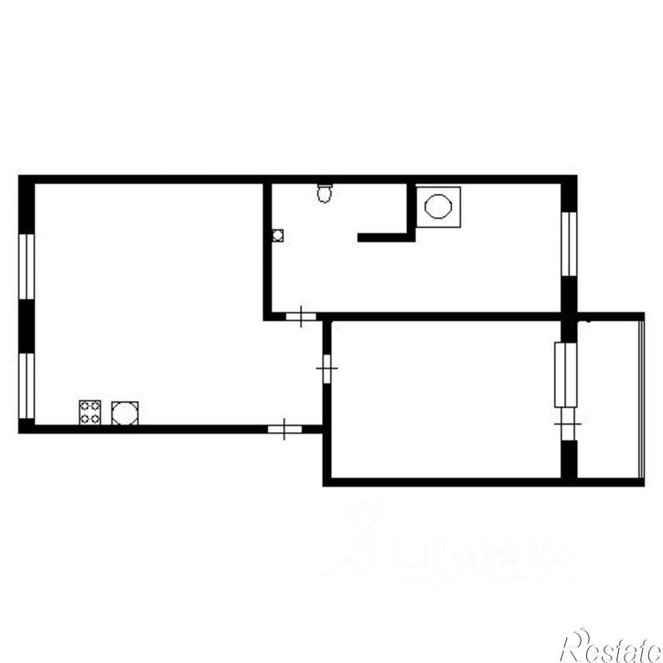 2-комн квартира ул Котлашанская, 14,  д. 14